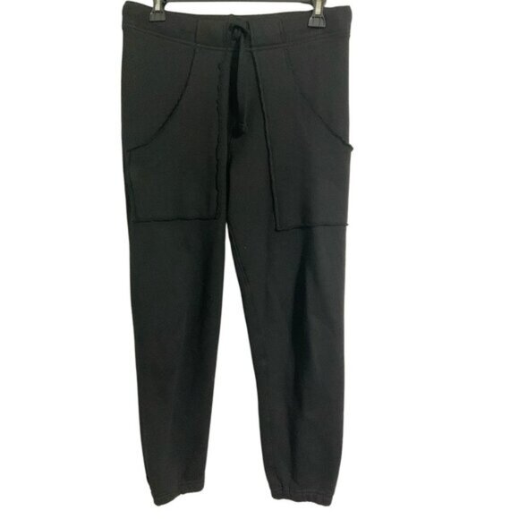 FRANK & EILEEN Eamon Jogger Sweatpant in Black NEW size XS - Picture 2 of 16